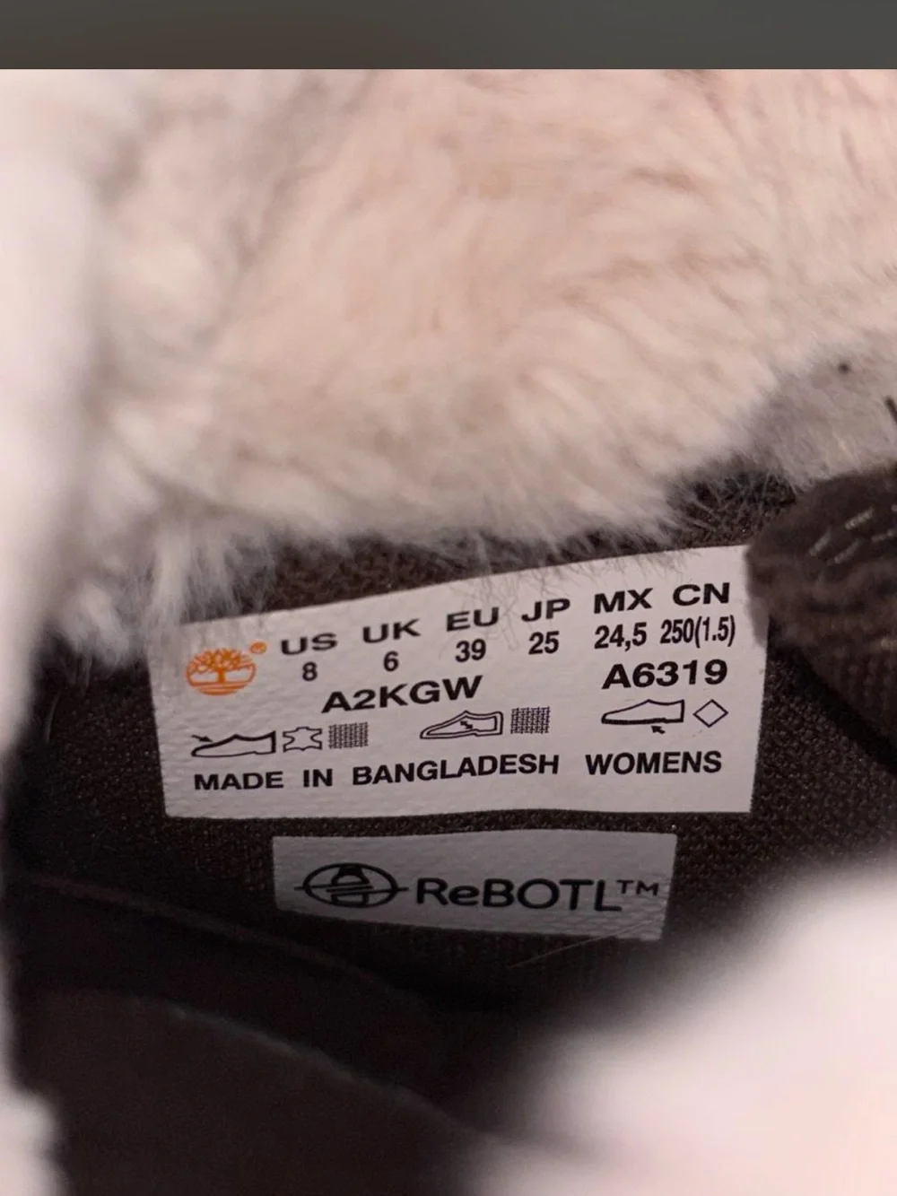 Timberland Brown Collar Lace-Up Winter Boots $170